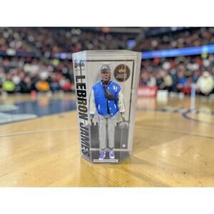 🐐MATTEL BARBIE SIGNATURE LEBRON JAMES KENBASSADOR DOLL LIMTED EDITION IN HAND